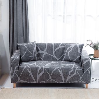 #Color 1 Fundas elásticas geométricas para sofá,cubierta de esquina seccional del sofá moderna para sala de estar,Protector para silla 