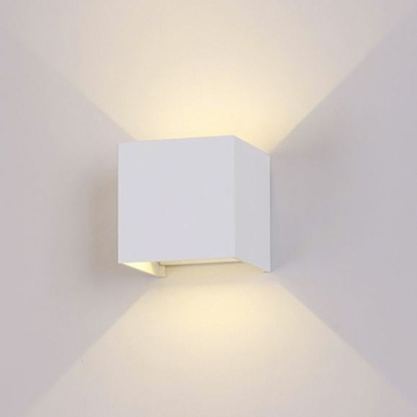 Aplique LED Cuadrado 6W, iluminación, decoración