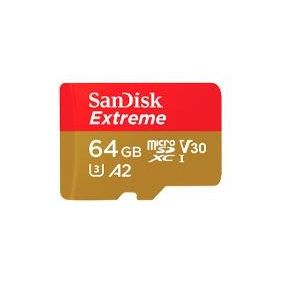 MEMORIA SANDISK MICRO SDXC 64GB EXTREME 170MB/S 4K CLASE 10