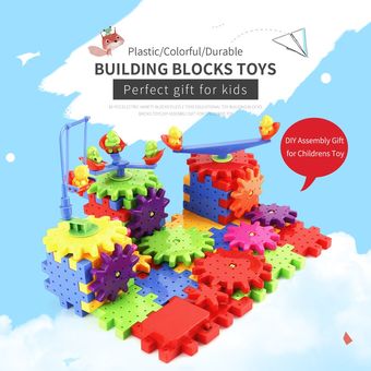 81 PCS Dinosaurios Bloques de construcción eléctricos Bloques de ladrillos juguetes educativos juguetes juguetes 