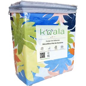 Juego de Sábanas Microfibra Koala -Individual -Estampada -Hawaii