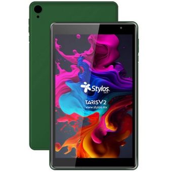 Tablet 8  Stylos  Stta81V  Ram 2Gb 32Gb  Android 11  Cam 0 3 2Mp  4000Mah  Usb C  Funda Tpu  Verde - STTA81V