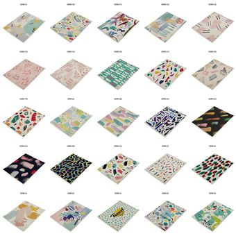 Tapete de estilo abstracto con dibujos animados decoración moderna de tazas servilletas manteles de mesa toalla de té 32x42cm 