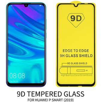 Huawei p smart pro 2019 lámina de vidrio vidrio recubrimiento protector protección pantalla vidrio 9h 