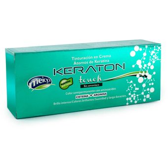 Tinte Keraton Touch Rubio Medio Natural Sin Amoniaco Linio