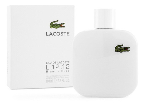 Perfume Lacoste Blanc L.12.12 Hombre De Lacoste Edt 100ml
