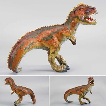 Estima tamaño pequeño sólido Therizinosaurus modelo de juguete dinosau 