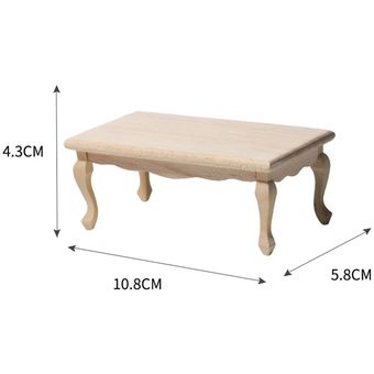 112 lindo modelo de muebles en miniatura mesa de café mesa de café de 