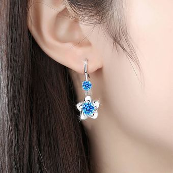 Nehzy 925 Plata Esterlina Nuevas Joyas De Mujer En Polvo Y 