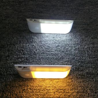 Sensor de movimiento 12LED luz de la noche Anto armario del gabinete del LED infrarrojos IR blanco 