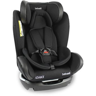 Silla infantil Integrale -Fix (grupo 1/2/3) Negro — Totcar