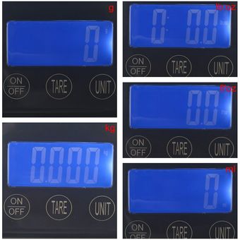 1g #15Kg balanza de alimentos con botón táctil instrumento de medición Cocina Digital de 10Kg15kg Libra de escala 