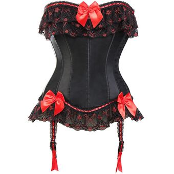 Corsé de entrenamiento de cintura gótico Steampunk para mujer corsé.. 