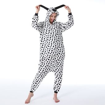 invierno niñas Unisex Spot lindo perro de dibujos animados mono pijamas DE PUNTO DE LOS franela camisón para dormir-Grey Koala 