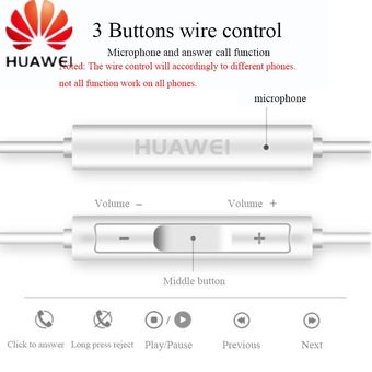 Auriculares Huawei Cm33usb Type-cam1163.5 Mm En El Oído 10 