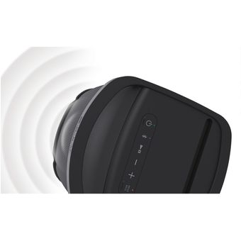 Parlante Sony Bluetooth Portátil Gran Potencia, Srs-xp500 Color Negro