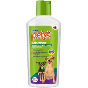 Shampoo Para Perro Repelente Para Pulgas Petys 235 Ml