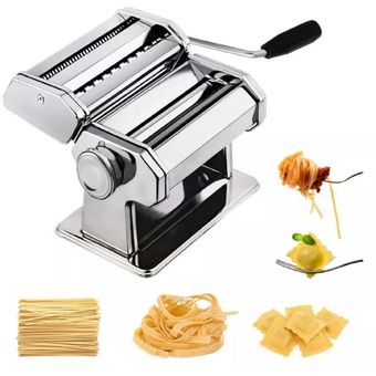 Maquina Para Hacer Fideos Acero Inoxidable Regulable Pasta Maker GENERICO