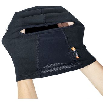 casco de invierno con forro interior para correr gorros deportivos cálidos a prueba de viento 