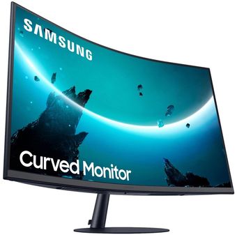 Monitor Curvo Samsung 27 Pulgadas Lc27t550fdlxpe