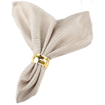 1PC poliéster 46cm mantel cuadrado servilletas para boda decoración de cumpleaños de servilleta de tela bordado 