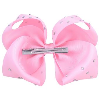 1 Piece 8 Pulgadas De Color De Caramelo Rhinestone Con Clip 