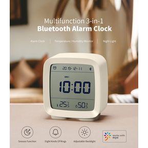 CGD1 Mini reloj despertador Bluetooth multifunción Monitor...