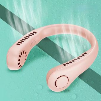 Ventilador De Cuello Colgante Sin HojasCarga USB Al Aire Libre 