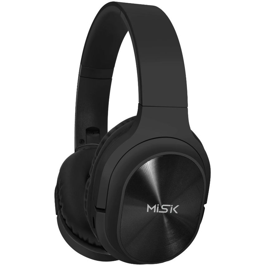 Audifonos Bluetooth MISIK MH624K Negro/gris  Manos Libres