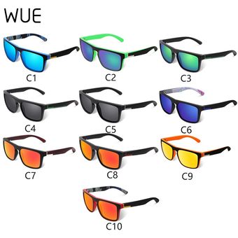 Men's Uv Protection Driver Polarized Sunglasses Black Retro 