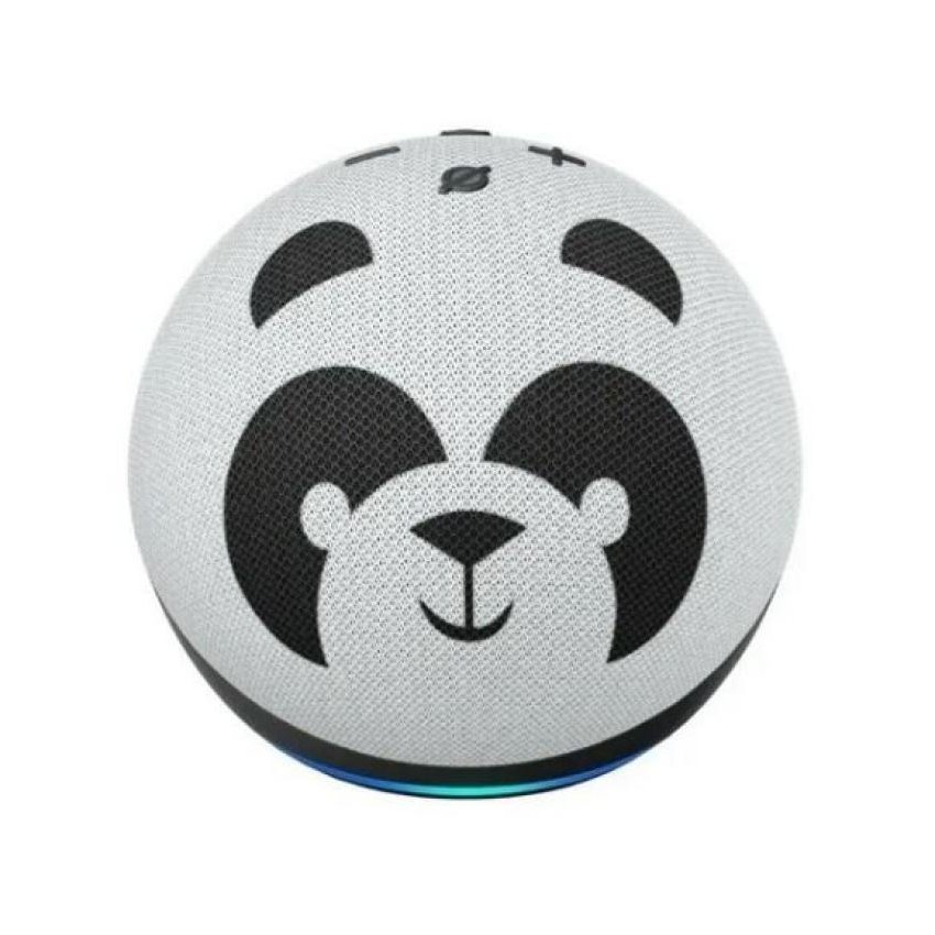 Amazon Echo Dot 4th Gen Kids con asistente virtual Alexa panda 110V