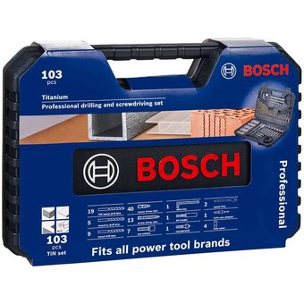 Juego de 15 piezas brocas y puntas Bosch – Compra Bien