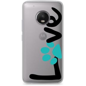 Funda para Moto G5 Plus - Dog Love, Smooth Case