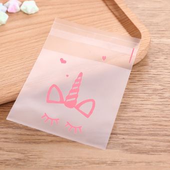 bolsa para regala HUIRAN-bolsa de plástico transparente para dulces 