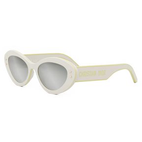 Dior Pacific B1U 95A4 Butterfly Sunglasses White