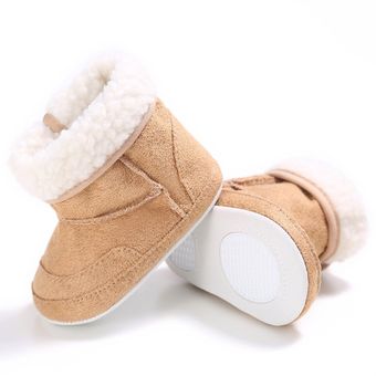 Botas de bebé hermosas botas de bebé Los niños pequeños presentes-albaricoque 