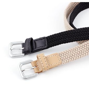 Cinturón de tejido informal para hombre y mujer  cinturón elástico d 