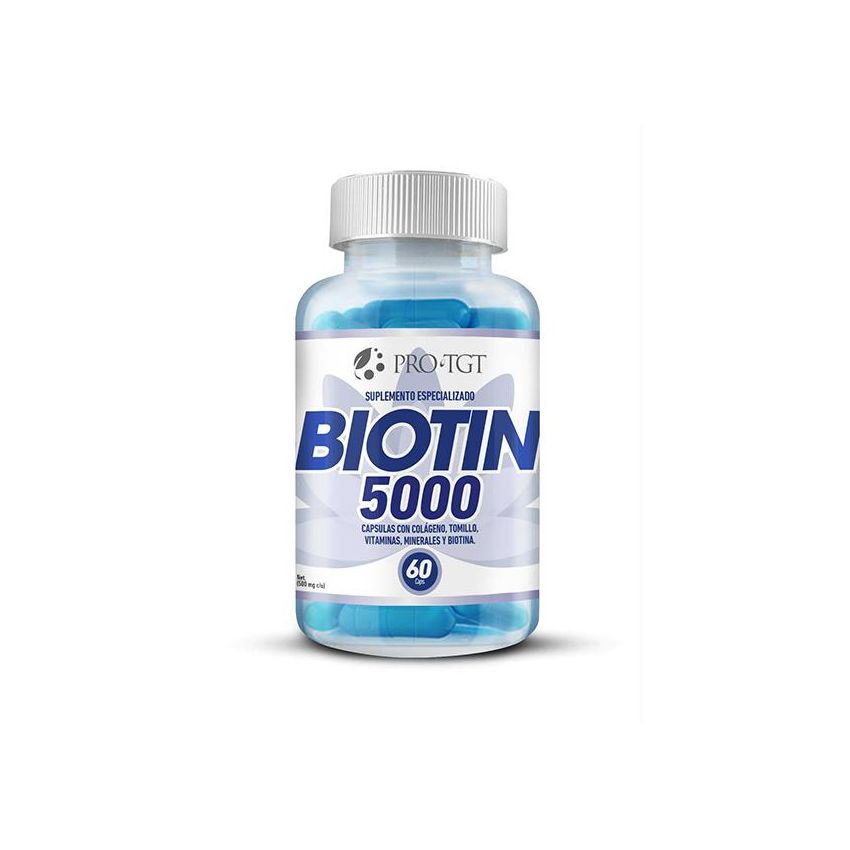 Biotina 5000 60 cápsulas (Biotina Bariatrica) PROTGT