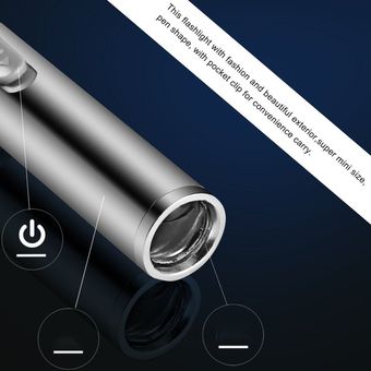 Mini linterna Medical Handy Light Light USB Recargable Pequeño Ahorro de energía 