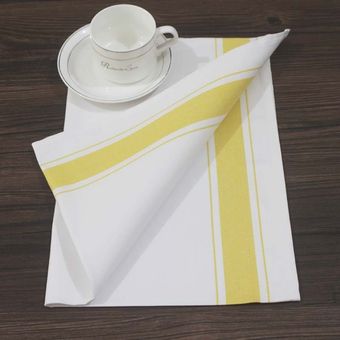 Servilletas de tela de algodón para mesa vajilla vino cristal hogar Hotel restaurante fiesta de boda cumpleaños 1 Uds 