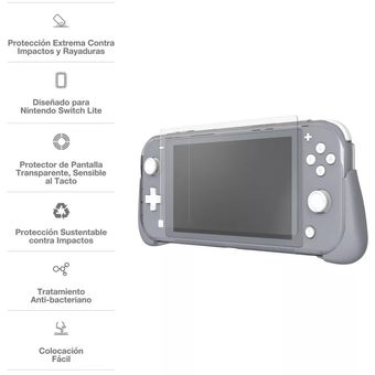 Funda Protectora Kita Grip 360 Para Nintendo Switch Oled - Transparente