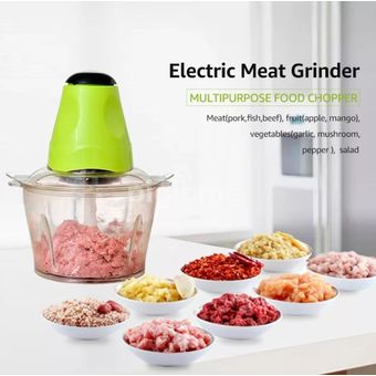 Picador Eléctrico Multinacional Carne Verduras GENERICO