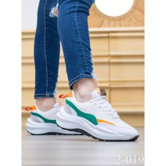 GENERICO Zapatos sin cordones para hombre Zapatillas de lona - Verde