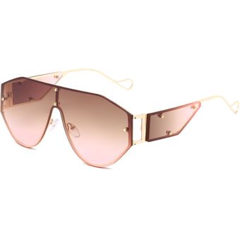 Oversized Square Sunglasses Women Gradient Sun Glasses Men 