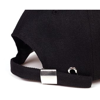 Gorra de béisbol de algodón para hombre gorro ajustable con bordado 