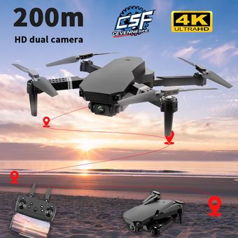 FPV Dron plegable con cámara Dual 4K S70 novedad de 1080 cuadricóptero con WiFi transmisión en tiempo Real VS E88E520 p 