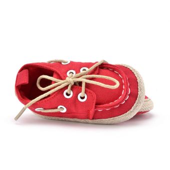 Cómodos zapatos para bebés antideslizantes cómodos transpirable lienzo bebé niños zapatillas de deporte 