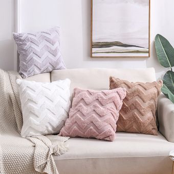 Almohada de felpa de doble cara 