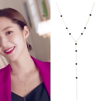 22 Style1pair Su Vida Privada Pu Min Ying Pendientes Serie 