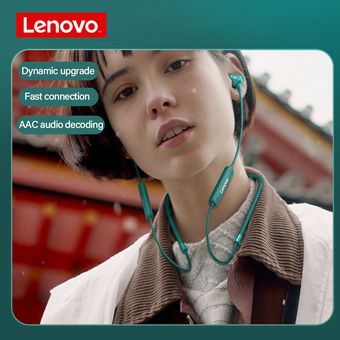 Audífonos Inalámbricos  Lenovo SH1 negro 